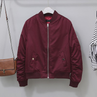 迪鲁奥(DILUAO)秋冬上新春秋季飞行员夹克女棒球服宽松bf韩版学生情侣外套短款男女薄款潮2021