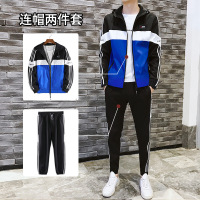 迪鲁奥(DILUAO)秋冬上新男士外套款韩版潮流帅气夹克秋季ins休闲运动套装男装秋装男2021