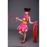 迪鲁奥(DILUAO)秋冬上新六一新款儿童小哪吒演出服肚兜幼儿园哪吒宝宝服装哪吒闹海衣服2021