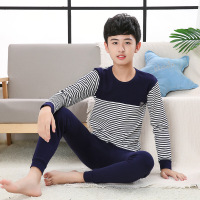 迪鲁奥(DILUAO)同款专卖店儿童内衣套装中大童男童保暖内衣套装棉12儿童秋衣秋裤全棉男孩初中学生15岁中厚