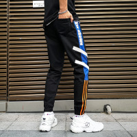 迪鲁奥(DILUAO)jaden南风原创工作室街头嘻哈流店国九分束脚大码裤子