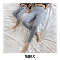 迪鲁奥(DILUAO)黑色打底裤女外穿春秋款儿童女童长裤豹纹灰小宝宝亲子装裤子母女