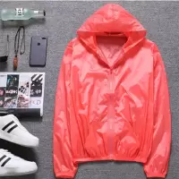 迪鲁奥(DILUAO)同款折扣店时尚潮流笑脸防嗮衣服2021新款女孩戴帽子的防晒衣女韩版透气防紫外线外换季