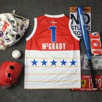 迪鲁奥(DILUAO)男女宝宝儿童亲子装科比詹姆斯库里潮牌背心篮球衣模特摄影拍照