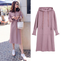 迪鲁奥(DILUAO)哺乳衣外出时尚辣妈款喂奶服秋季哺乳连衣裙秋装外穿长袖哺乳上衣