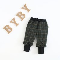 迪鲁奥(DILUAO)[秋上新]女宝宝秋款加绒裤子秋冬装1-2婴儿外穿保暖打底裤小童冬季长裤3岁