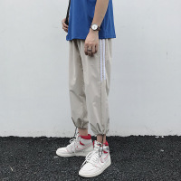 迪鲁奥(DILUAO)青少年13秋季14裤15初中生16岁高中学生17休闲九分裤运动小脚裤子