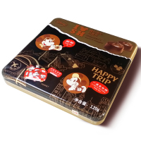百诺 上海百诺120克【迪士尼巧克力牛奶*1盒+榛仁夹心*1盒】1新年礼物送女友表白浪漫礼品