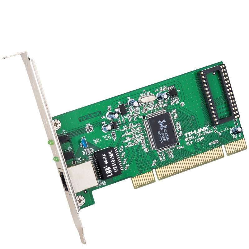 普联TP-LINK自适应PCI网卡TG-3269C图片