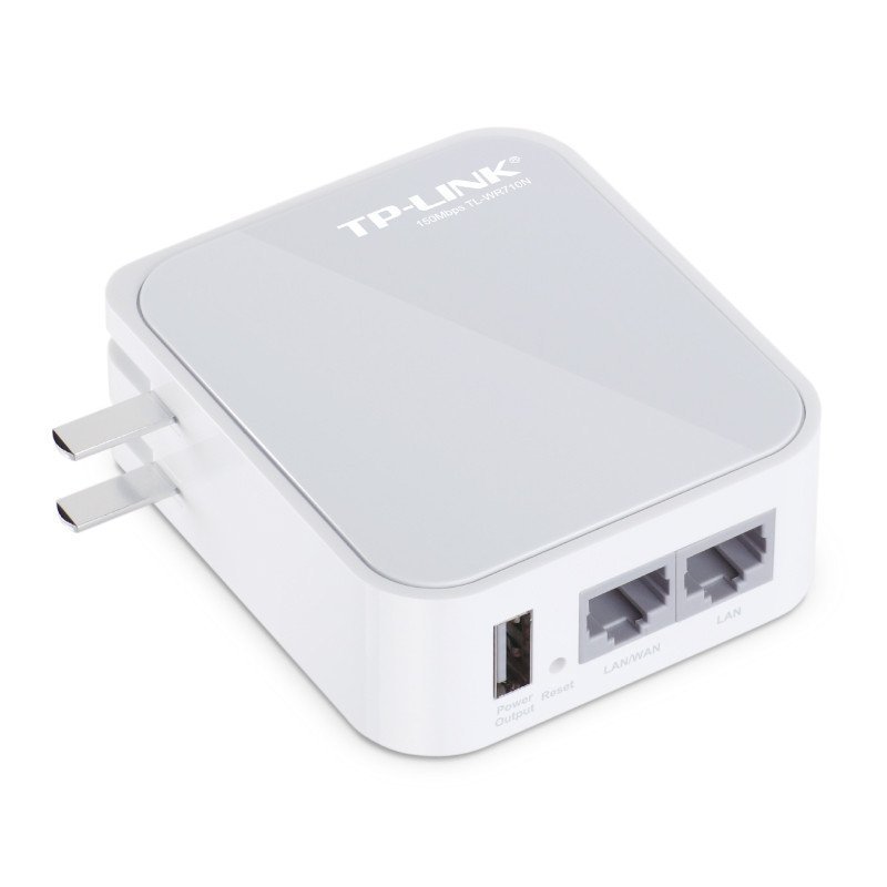 普联（TP-LINK）TL-WR710N 便携迷你家用无线路由器AP有线转WIFI信号放大器中继