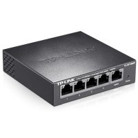TP-LINK TL-SF1005P 5口百兆POE交换机 4口供电 视频监控供电器