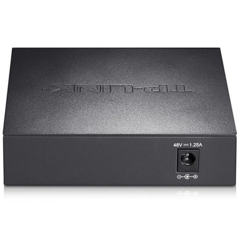 TP-LINK TL-SF1005P 5口百兆POE交换机 4口供电 视频监控供电器