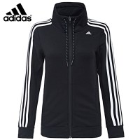 Adidas阿迪达斯外套女装2016秋季新款针织运动服立领夹克AJ4728