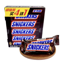 SNICKERS士力架花生夹心巧克力棒239g婚庆结婚喜糖办公室休闲食品