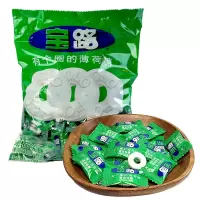 雀巢宝路薄荷糖有个圈的POLO糖散装250g袋装750g迎宾压片糖休闲零食品