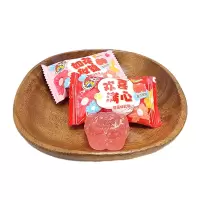 喔喔草莓味软糖散装250g婚庆结婚喜糖休闲零食品欢喜满心如花似锦