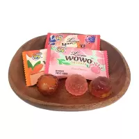 喔喔夹心凝胶软糖果散装250g婚庆结婚喜糖年货休闲零食品