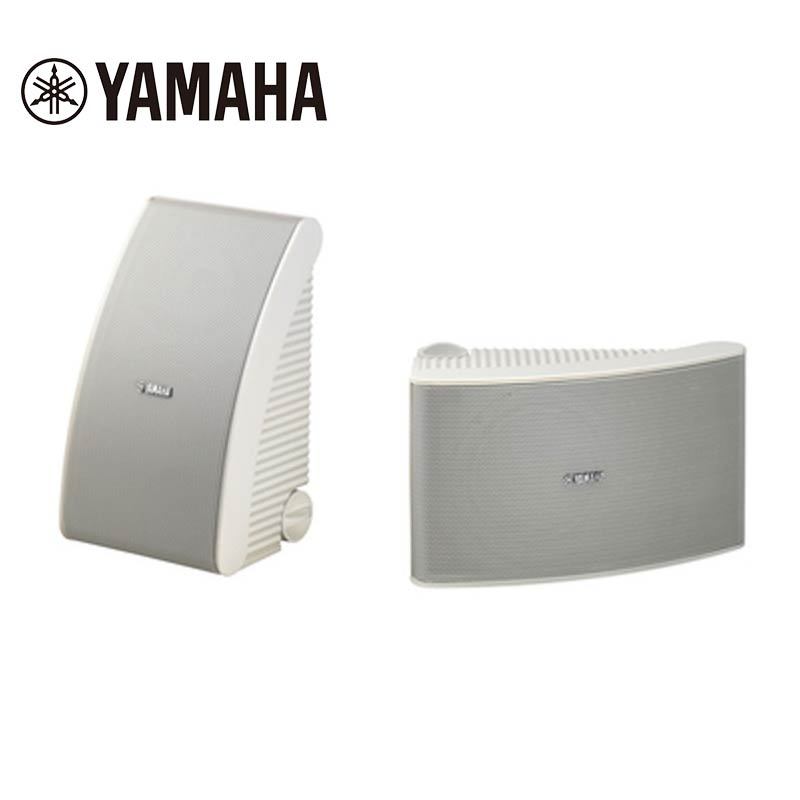 YAMAHA/雅马哈 NS-AW592 全天候音箱 会议式音响 一对 白色