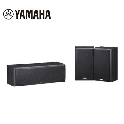 Yamaha/雅马哈 NS-P51 音箱音响家用中置环绕音箱3件套 正品行货全国联保家庭影院套装(黑色)