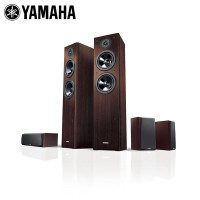 Yamaha/雅马哈 NS-51 家庭影院五件套NS-F51 +NS-P51 5.1声道 胡桃木色