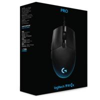 [ 罗技旗舰店]罗技(G)Pro 有线游戏鼠标 RGB鼠标 吃鸡鼠标 绝地求生 25600DPI 宏编程鼠标