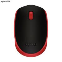 罗技(Logitech)无线鼠标M171 笔记本台式电脑商务办公鼠标无线家用省电(红色)