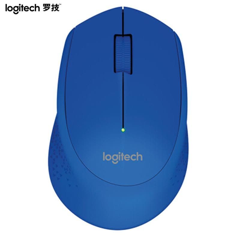 罗技(Logitech)M275 无线鼠标笔记本电脑台式机游戏办公M280升级版光电鼠标(蓝色)图片