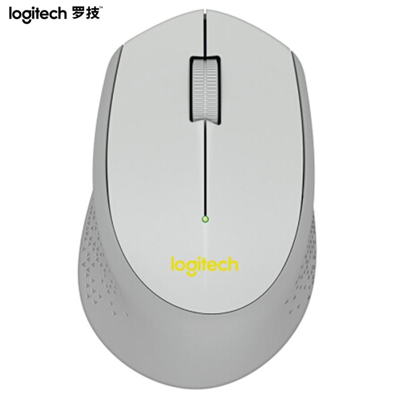 罗技（Logitech）M275 无线鼠标笔记本电脑台式机游戏办公M280升级版光电鼠标(灰色)