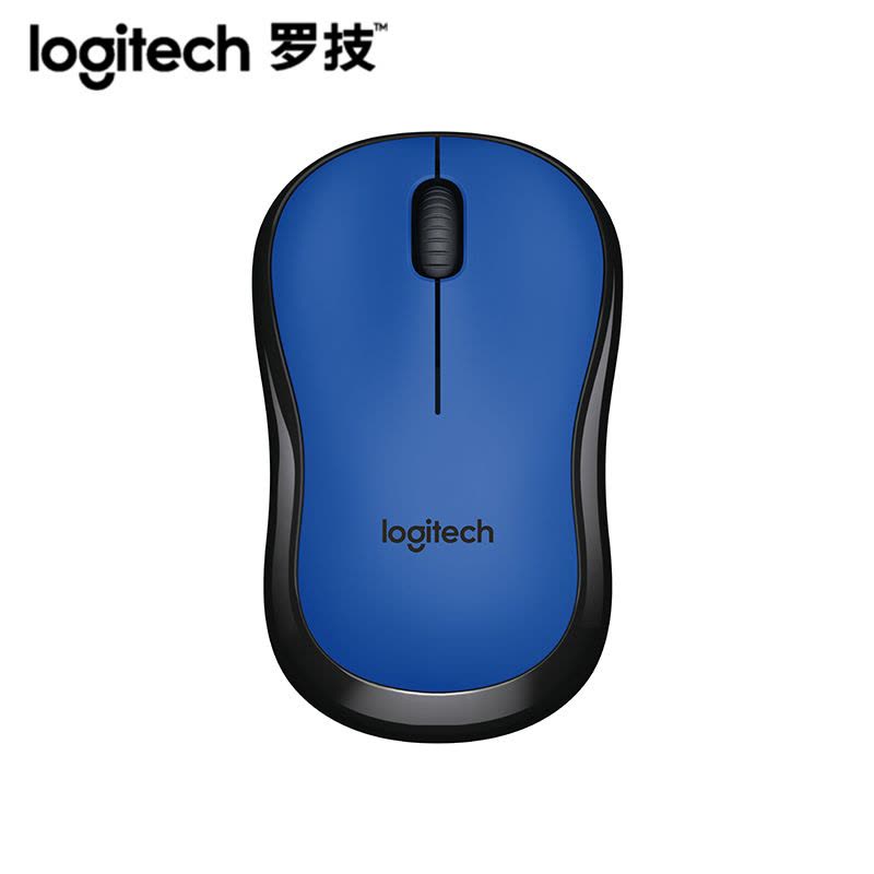 罗技(Logitech)M220 无线静音鼠标笔记本台式电脑无声M186升级版(蓝色)图片