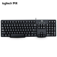 罗技（Logitech）K100 有线键盘台式笔记本电脑办公游戏键盘有线PS/2圆孔接口