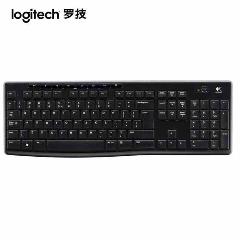 罗技(Logitech)K270 无线键盘多媒体全尺寸键盘无限笔记本台式机办公家用键盘图片