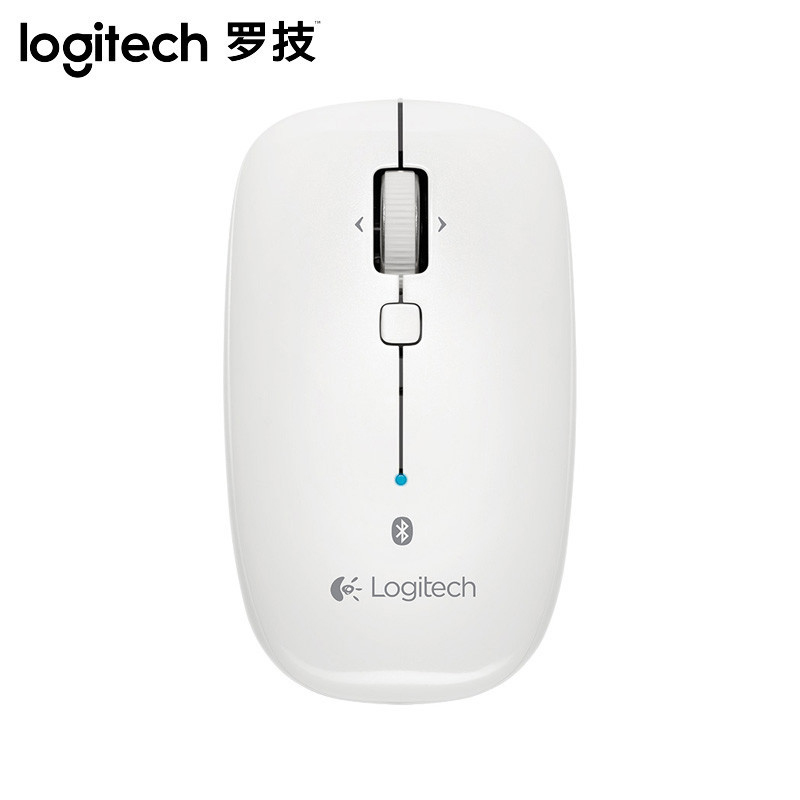 罗技(Logitech) M557 多平台连接蓝牙无线鼠标笔记本windows平台(黑色)