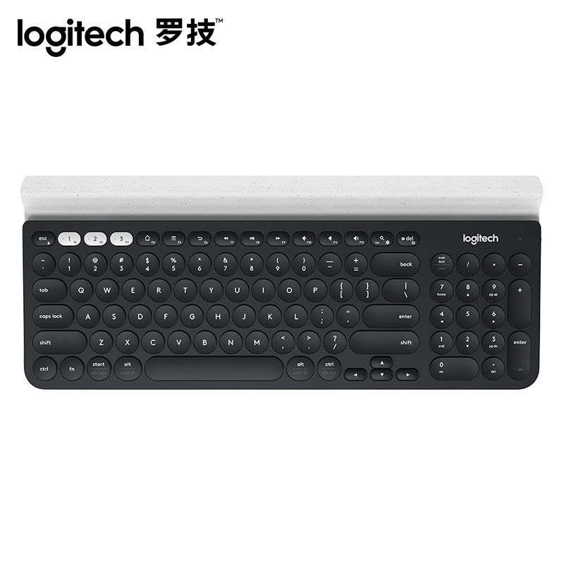 罗技(Logitech)K780 多设备 无线蓝牙键盘优联蓝牙双重[不支持五笔输入法]图片