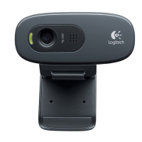 罗技（Logitech）C270/C270C/270i高清网络摄像头高清台式电脑摄像头带麦克风 家用网络智能电视