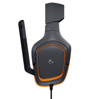 罗技（Logitech）G231 Prodigy 游戏耳机麦克风电脑游戏耳机头戴式电竞绝地求生吃鸡耳麦台式