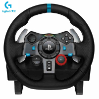 罗技(Logitech)G29 力反馈游戏方向盘PC/PS4仿真双马达反馈G27盘子升级版加排挡杆