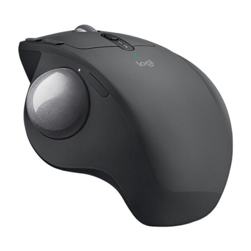 罗技 (Logitech )MX ERGO 无线轨迹球-深灰 优联蓝牙连接 可调节转轴 人体工学设计图片