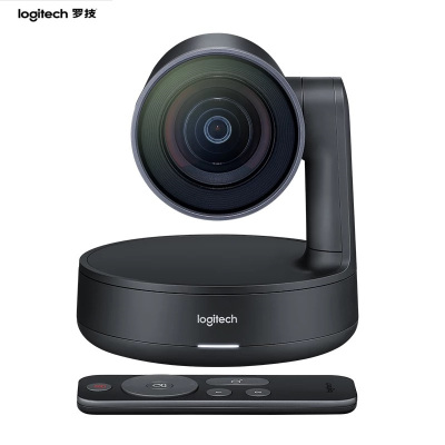 罗技(Logitech)CC4900e商务办公高清视频会议系统摄像头USB广角4k高清大型会议摄像头