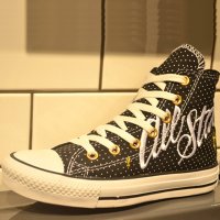 Converse/匡威ALL STAR斑点高帮女款休闲帆布鞋 534276C/77C