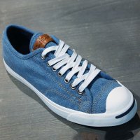 Converse/匡威2016春男款休闲牛仔开口笑帆布鞋Jack Purcell 152940C/1C