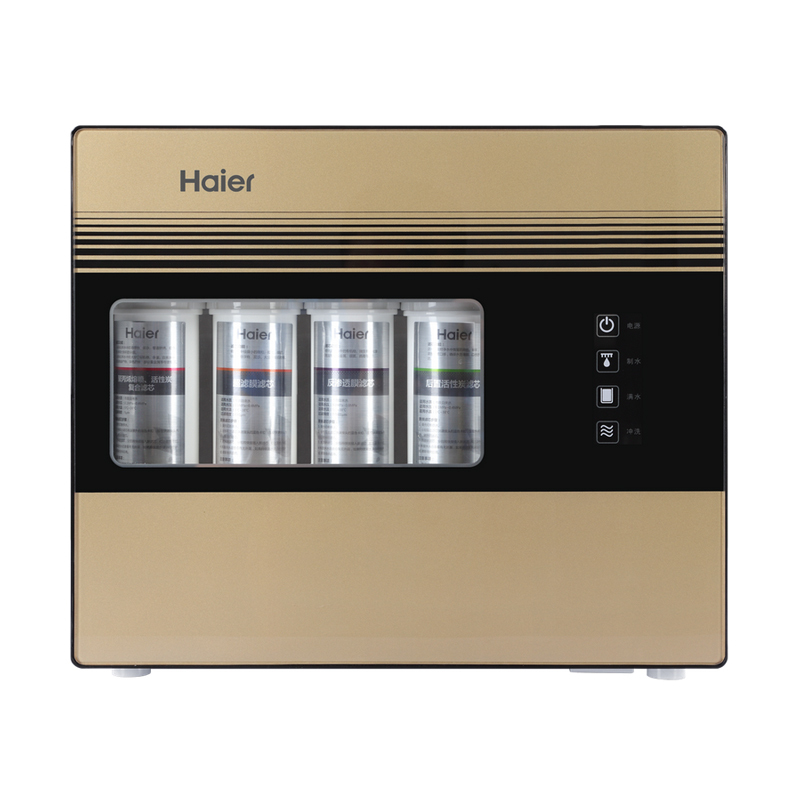 海尔(Haier) HRO5009-5 净水器 家用净水机 家用直饮 陶氏RO纯水机 过滤器反渗透 海尔售后上门安装