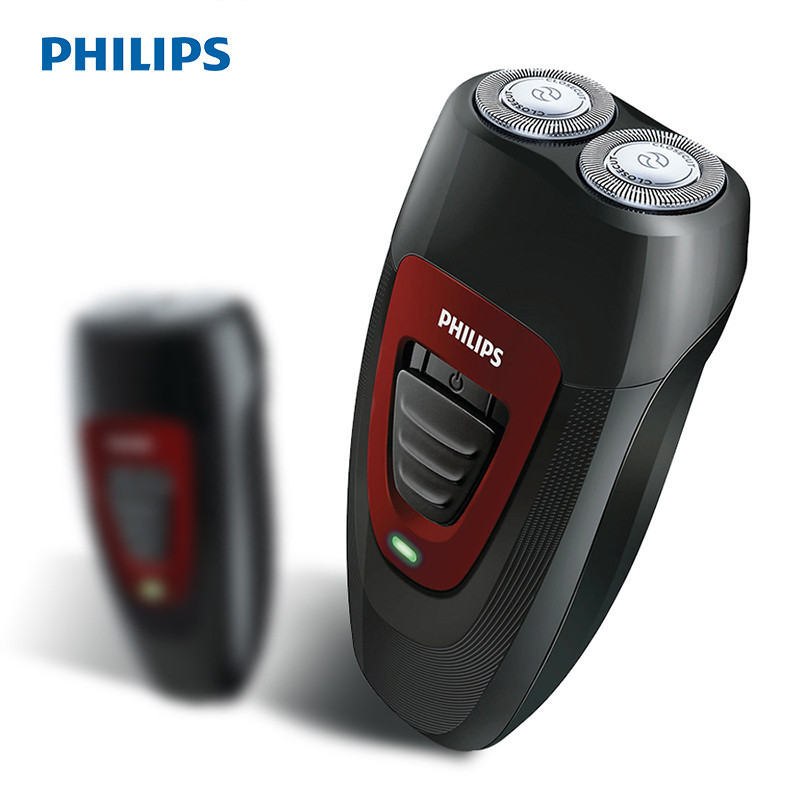 飛利浦philips電動剃鬚刀pq18216充電式無線刮鬍刀原裝正品旋轉式雙刀