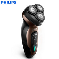 飞利浦（PHILIPS） 电动剃须刀 YQ6188 三刀头可旋转刮胡刀 充电式刀头水洗