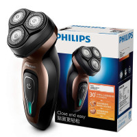 飞利浦（PHILIPS） 电动剃须刀 YQ6188 三刀头可旋转刮胡刀 充电式刀头水洗