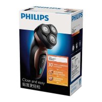 飞利浦（PHILIPS） 电动剃须刀 YQ6188 三刀头可旋转刮胡刀 充电式刀头水洗