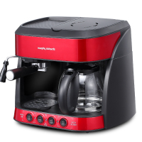 MORPHY RICHARDS/摩飞电器 MR4625摩飞 意式 全自动滴漏式专业家用美式咖啡机 不锈钢