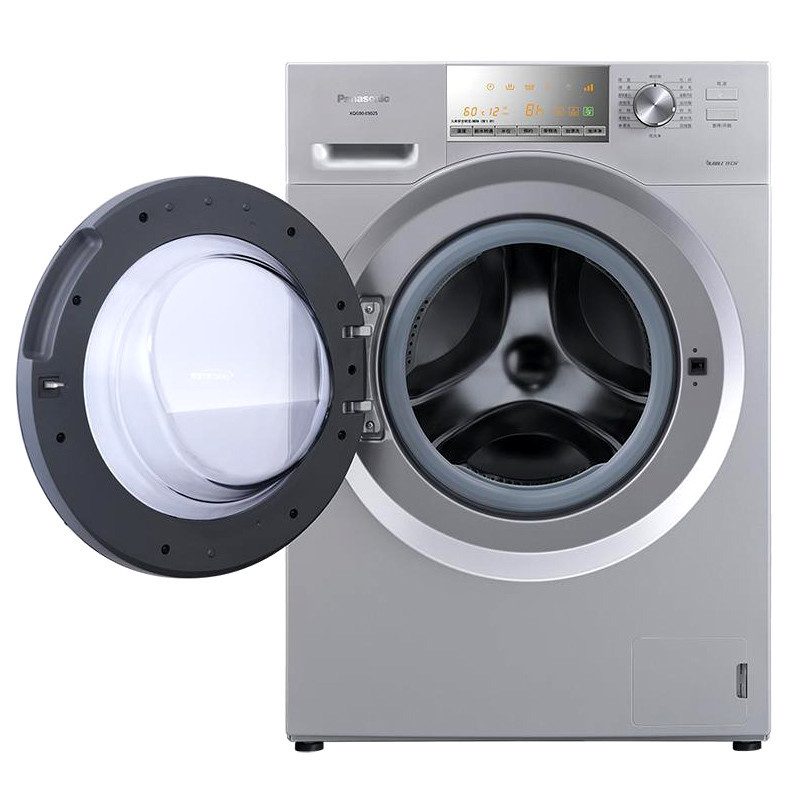 松下/（Panasonic）家用全自动变频节能滚筒洗衣机 XQG90-E9A2H 9公斤 （银色) 罗密欧系列