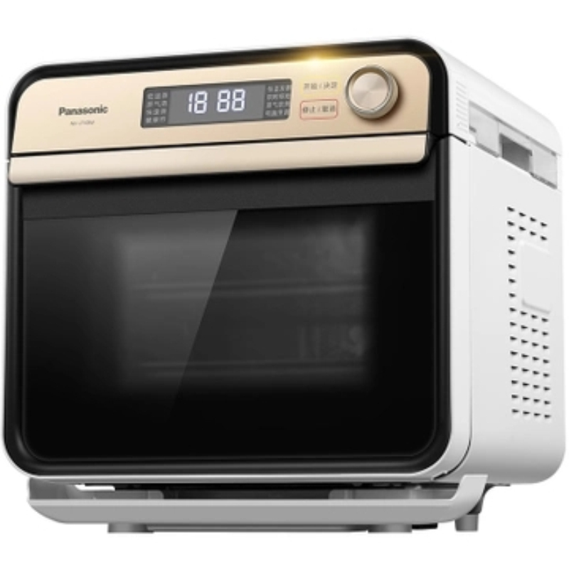 松下（Panasonic）电蒸烤箱NU-JT100W 家用烘焙多功能烤箱15L容量