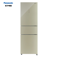 松下（Panasonic）NR-C320AG-XN 318升 三门自动制冰变频风冷无霜家用冰箱 金色