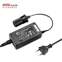 英得尔(indelb) 车载冰箱逆变器220V转12电源转换器点烟器转换插头家用变压适配器